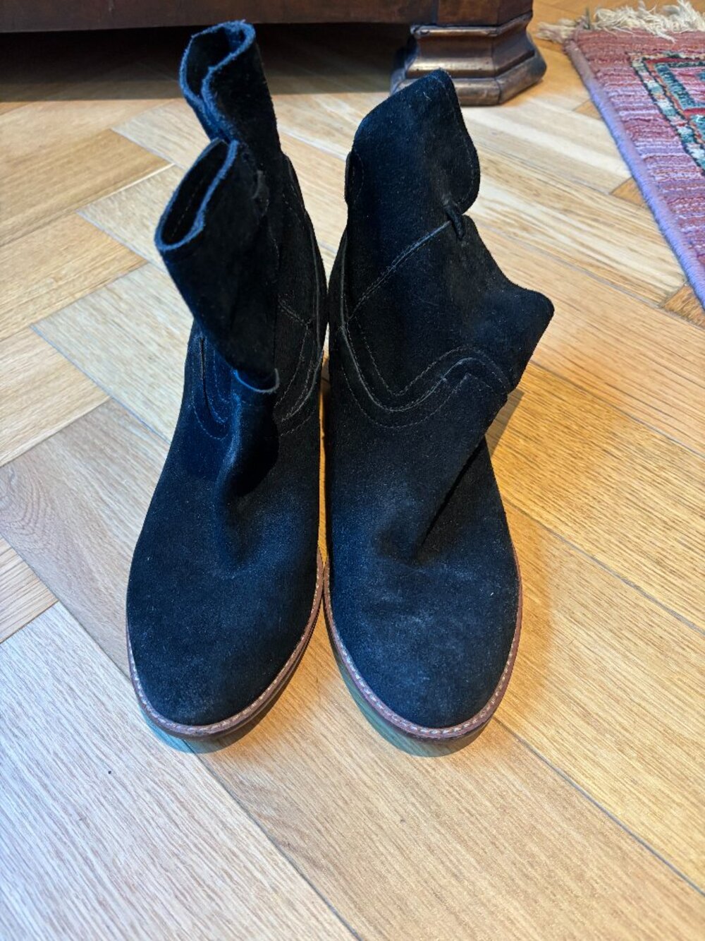 Leather Black Boots